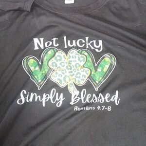 Long sleeve st Patrick themed shirt